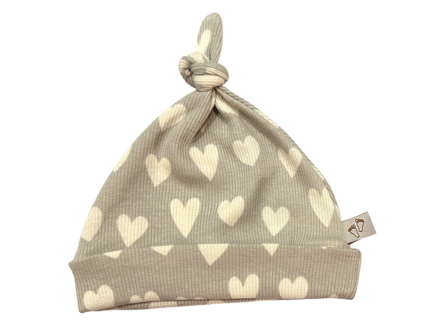 Mutsje baby Hearts handgemaakt Barefoot Baby