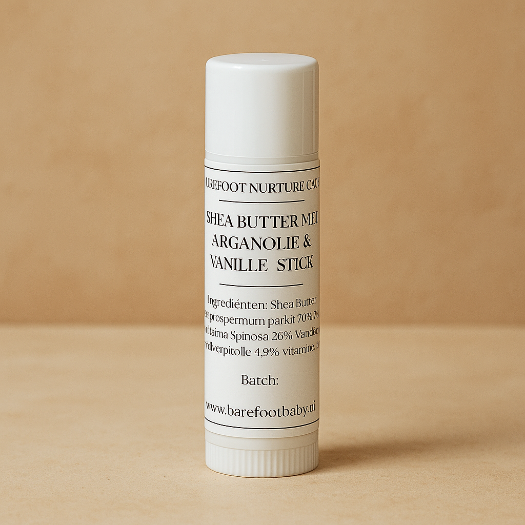 Natuurlijke lippenbalsem en wangencréme stick voor baby's zonder parfum – 15ml stick