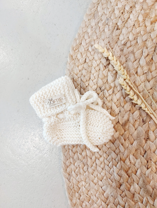 Handgemaakte merino wollen baby slofjes – zacht, warm en ademend