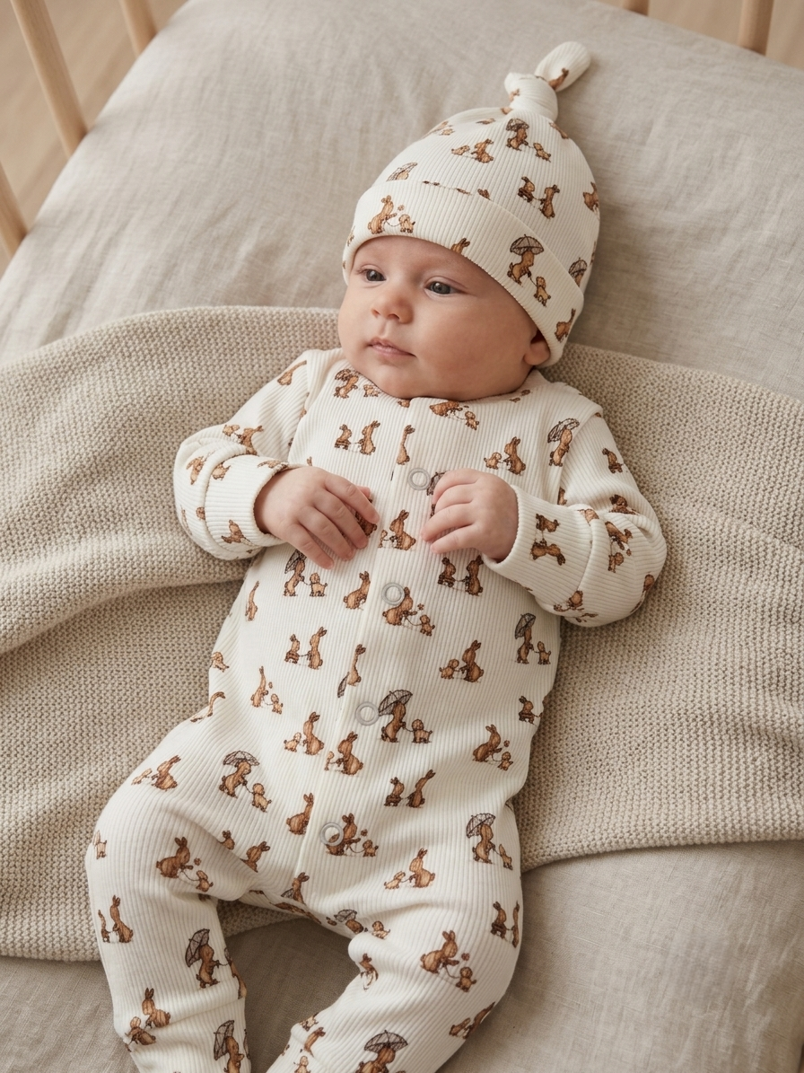 Baby boxpakje – Konijn en hondje