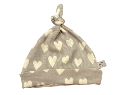Mutsje baby Hearts handgemaakt Barefoot Baby