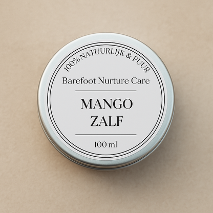 100% natuurlijke ingrediënten van mangozalf: mango-olie en sheabutter – Barefoot Baby