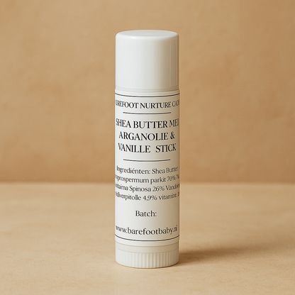 Natuurlijke lippenbalsem en wangencréme stick voor baby's zonder parfum – 15ml stick