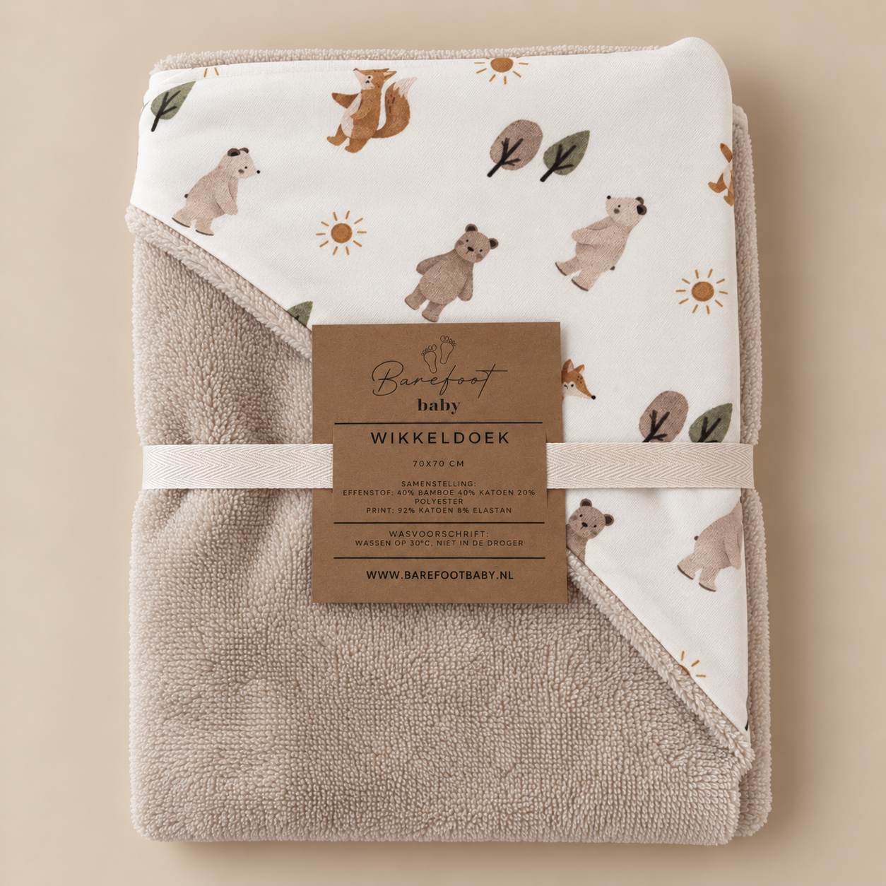 Zachte wikkeldoek, voor babys