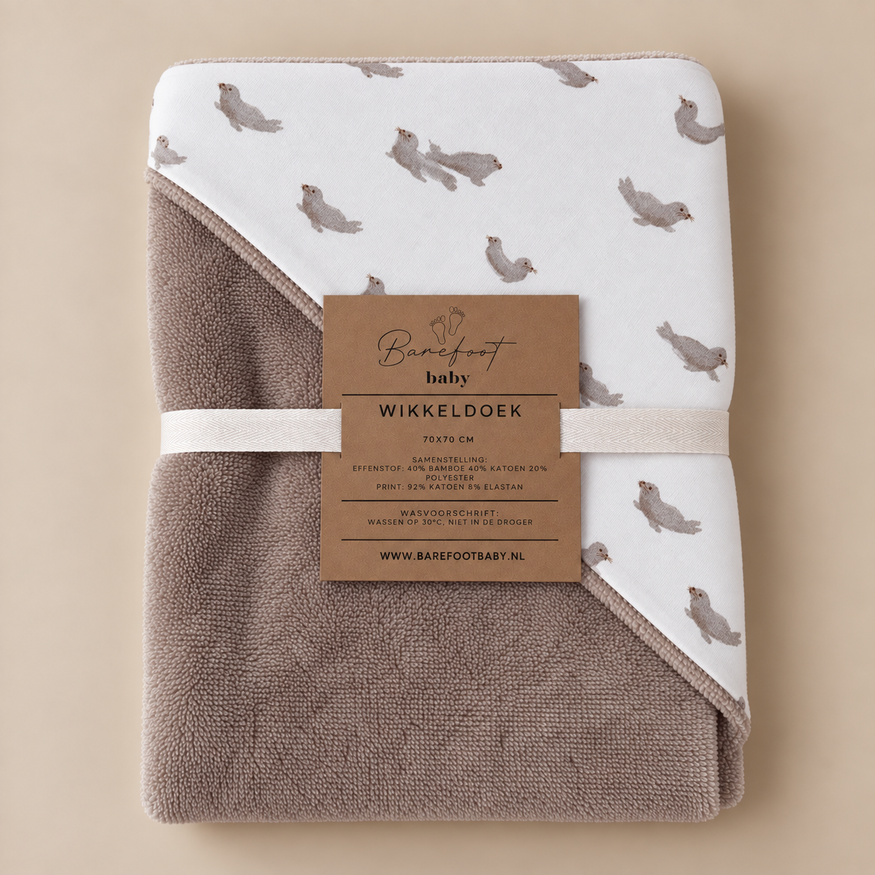 Bamboe wellness wikkeldoek voor babys