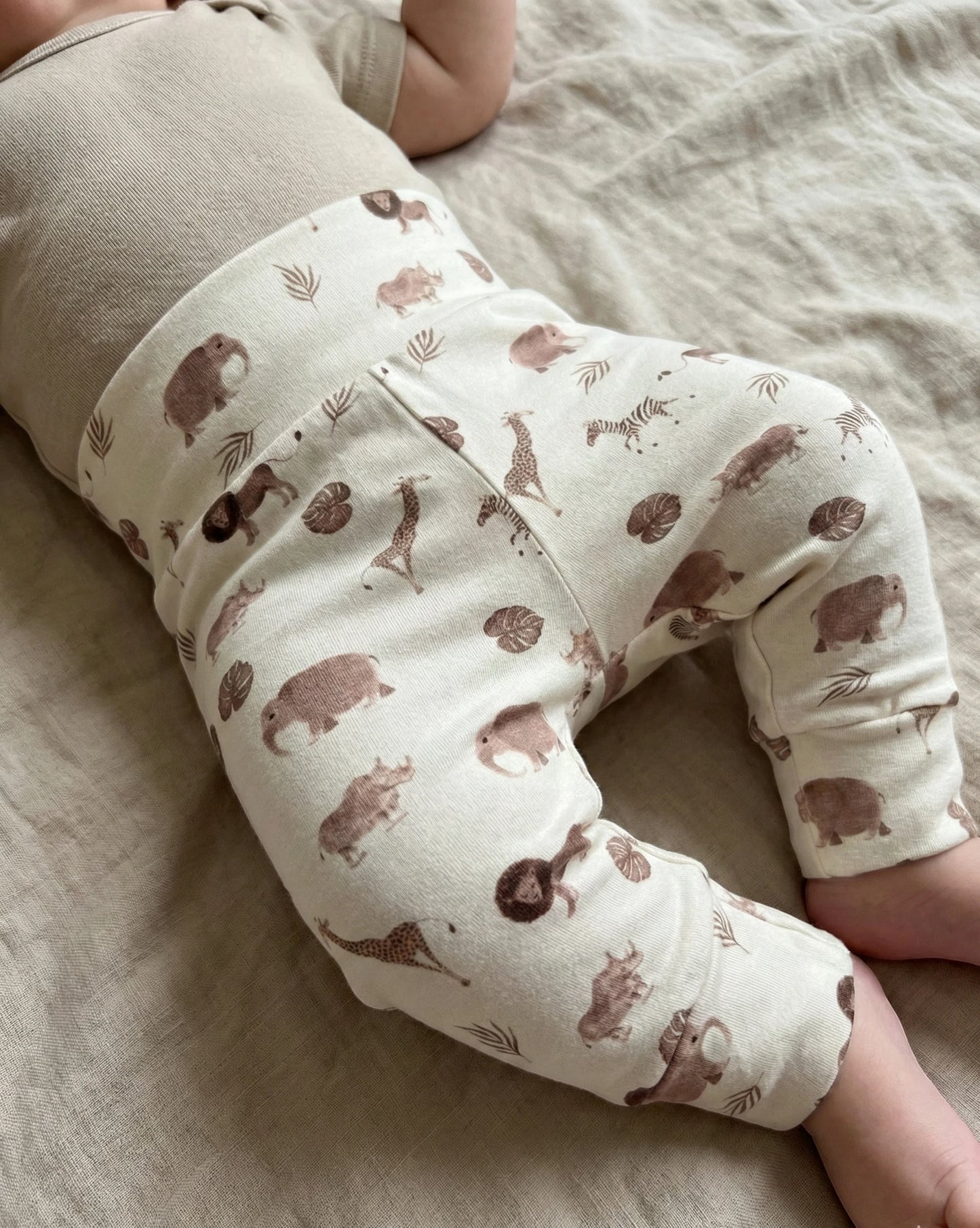 Baby broekje – Safari dieren