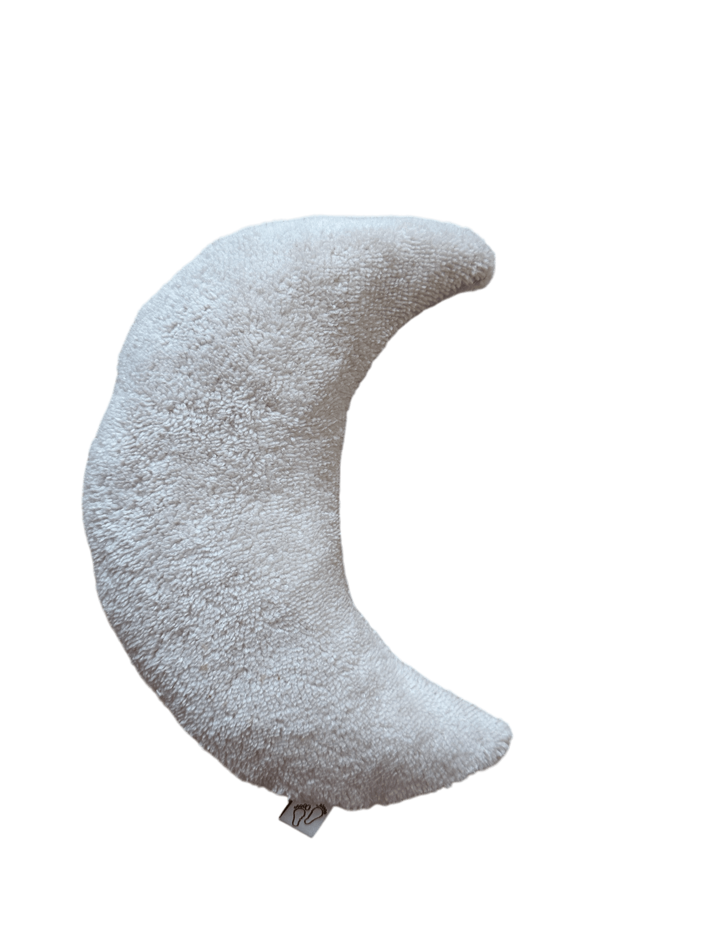 Handgemaakt warmtekussen Comfy Luna met bamboo beige hoes voor baby’s