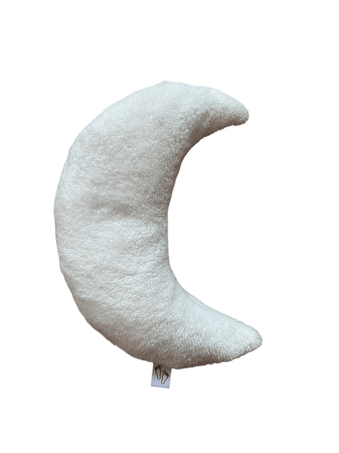 Handgemaakt warmtekussen Comfy Luna met bamboo ecru hoes voor baby’s