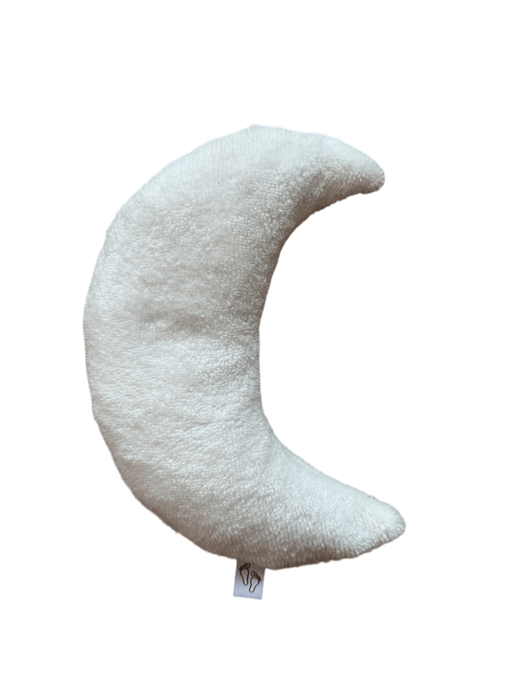 Handgemaakt warmtekussen Comfy Luna met bamboo ecru hoes voor baby’s