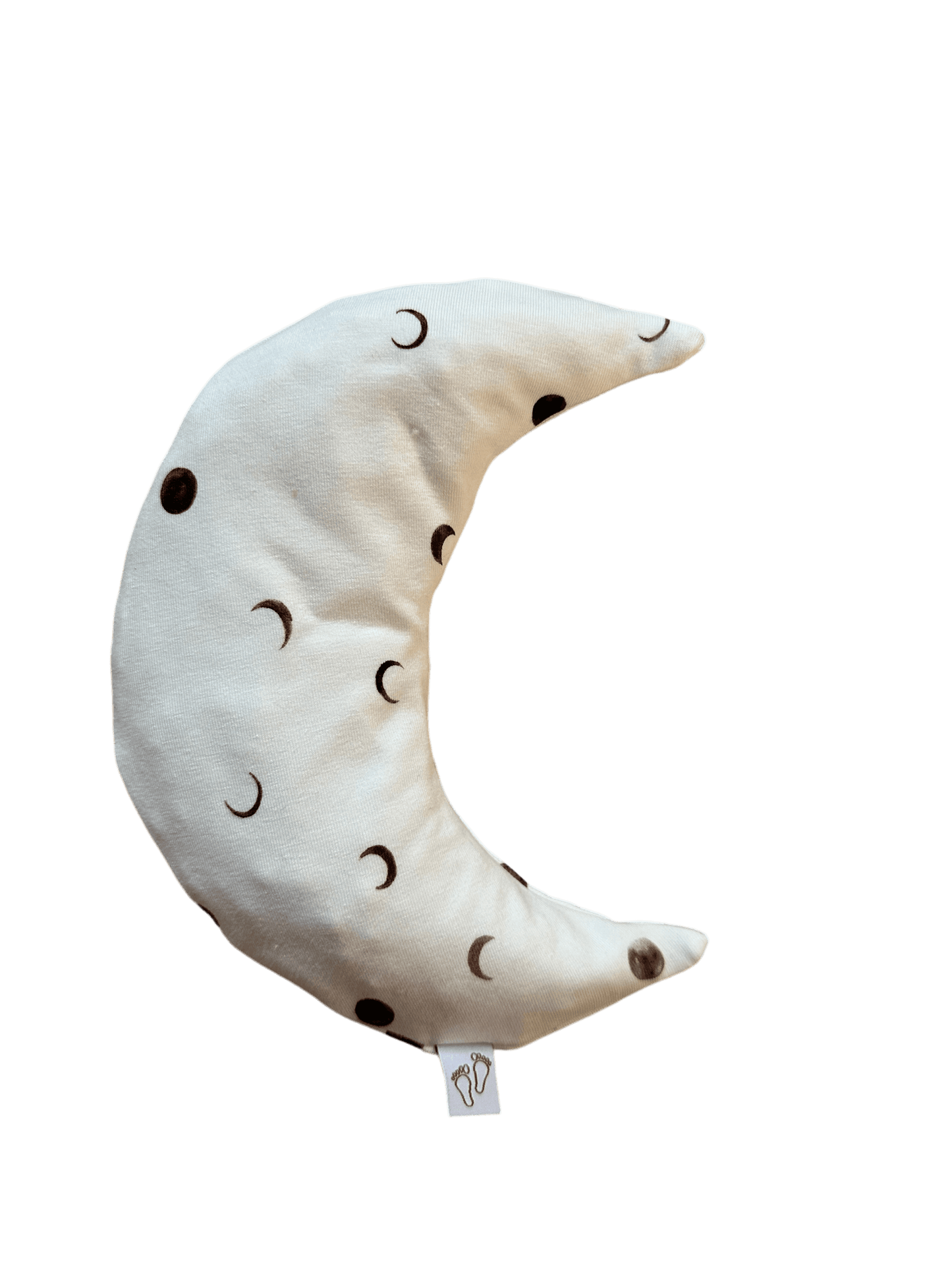 Handgemaakt warmtekussen Comfy Luna met beautiful moon print voor baby’s