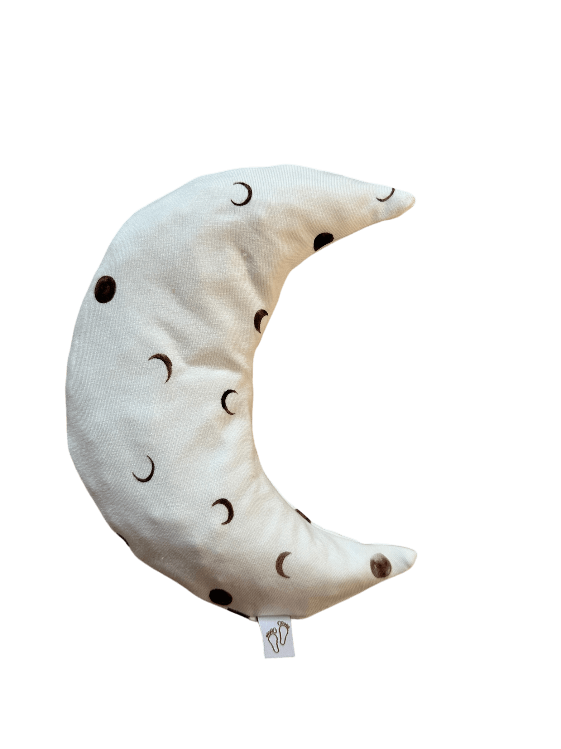 Handgemaakt warmtekussen Comfy Luna met beautiful moon print voor baby’s