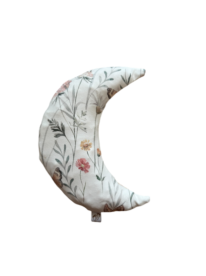 Handgemaakt warmtekussen Comfy Luna met flowers and butterflies print voor baby’s