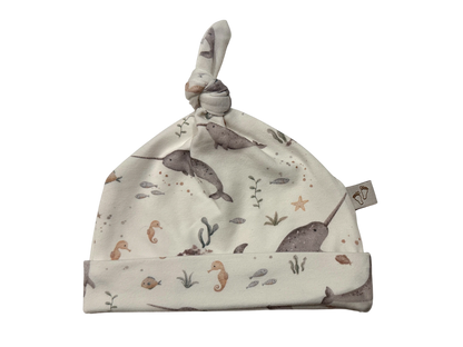 Mutsje baby zeedieren 0-6 maanden Barefoot Baby