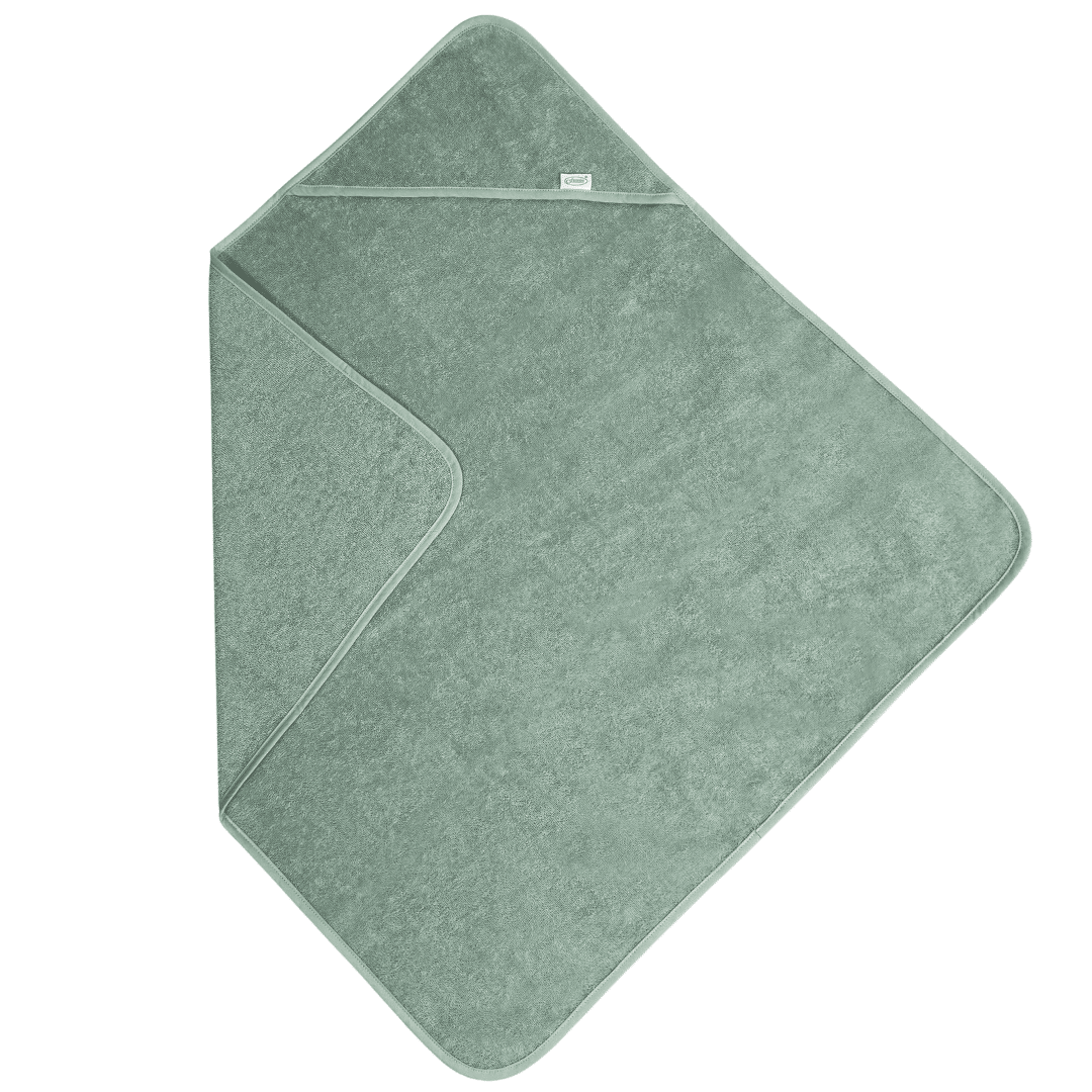 Badcape baby Stone Green 80 x 80 cm