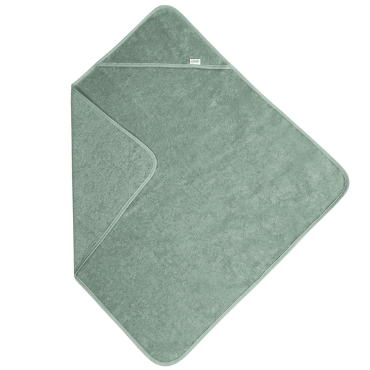 Badcape baby Stone Green 80 x 80 cm