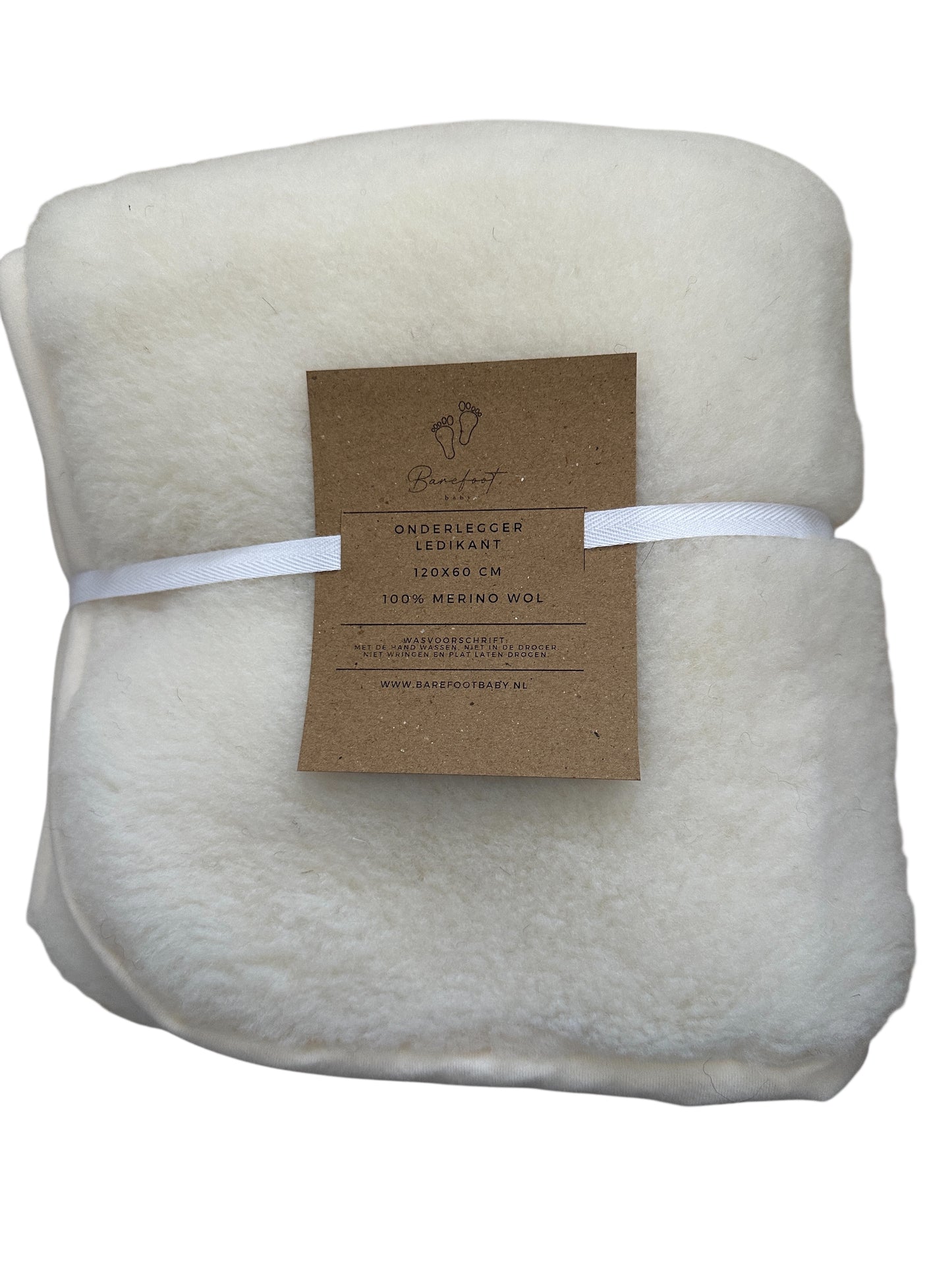 Merino wollen ledikant onderlegger 120×60 cm, zacht, ademend en natuurlijk voor baby’s