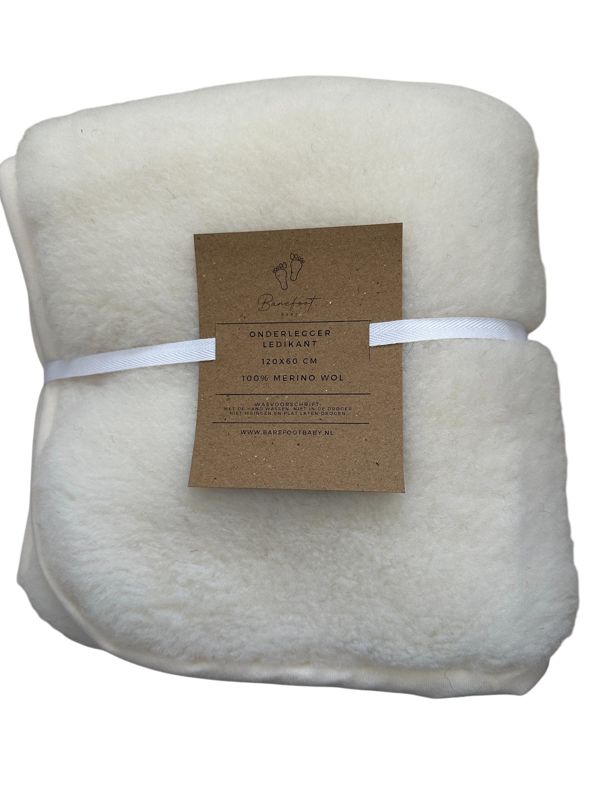 Merino wollen ledikant onderlegger 120×60 cm, zacht, ademend en natuurlijk voor baby’s